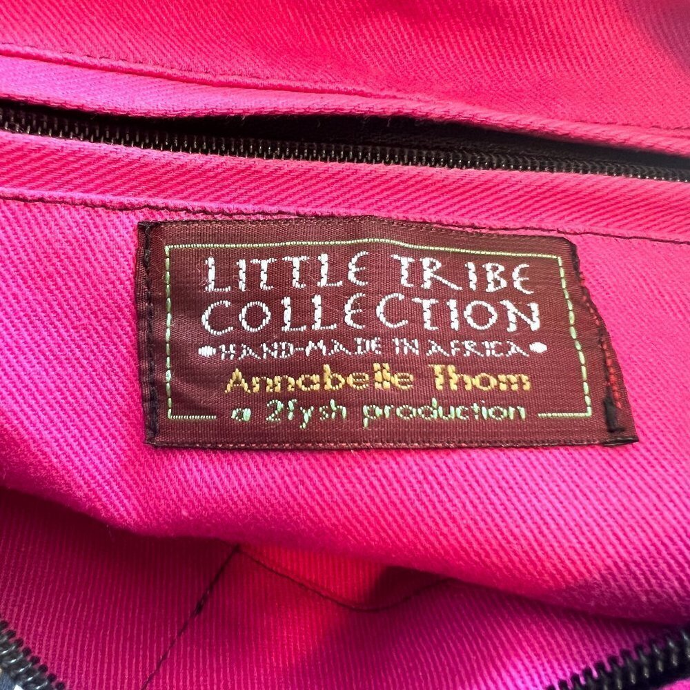 Annabelle Thom Leather and cloth Hobo Bag - Picture 3 of 9